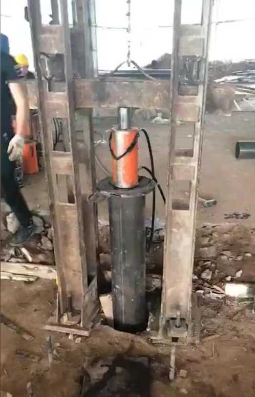 承德平泉钢管桩加固